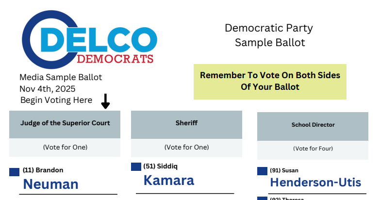 Your November Sample Ballot