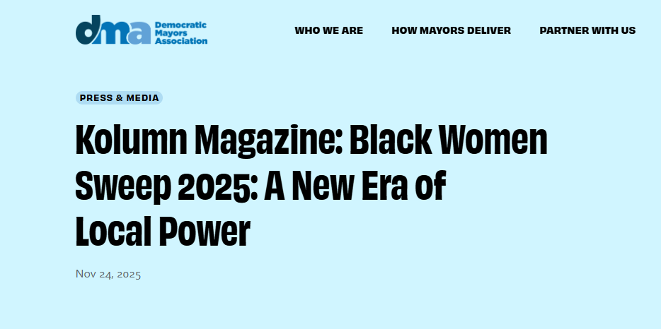 Democratic Mayors Association (via Kolumn Magazine)