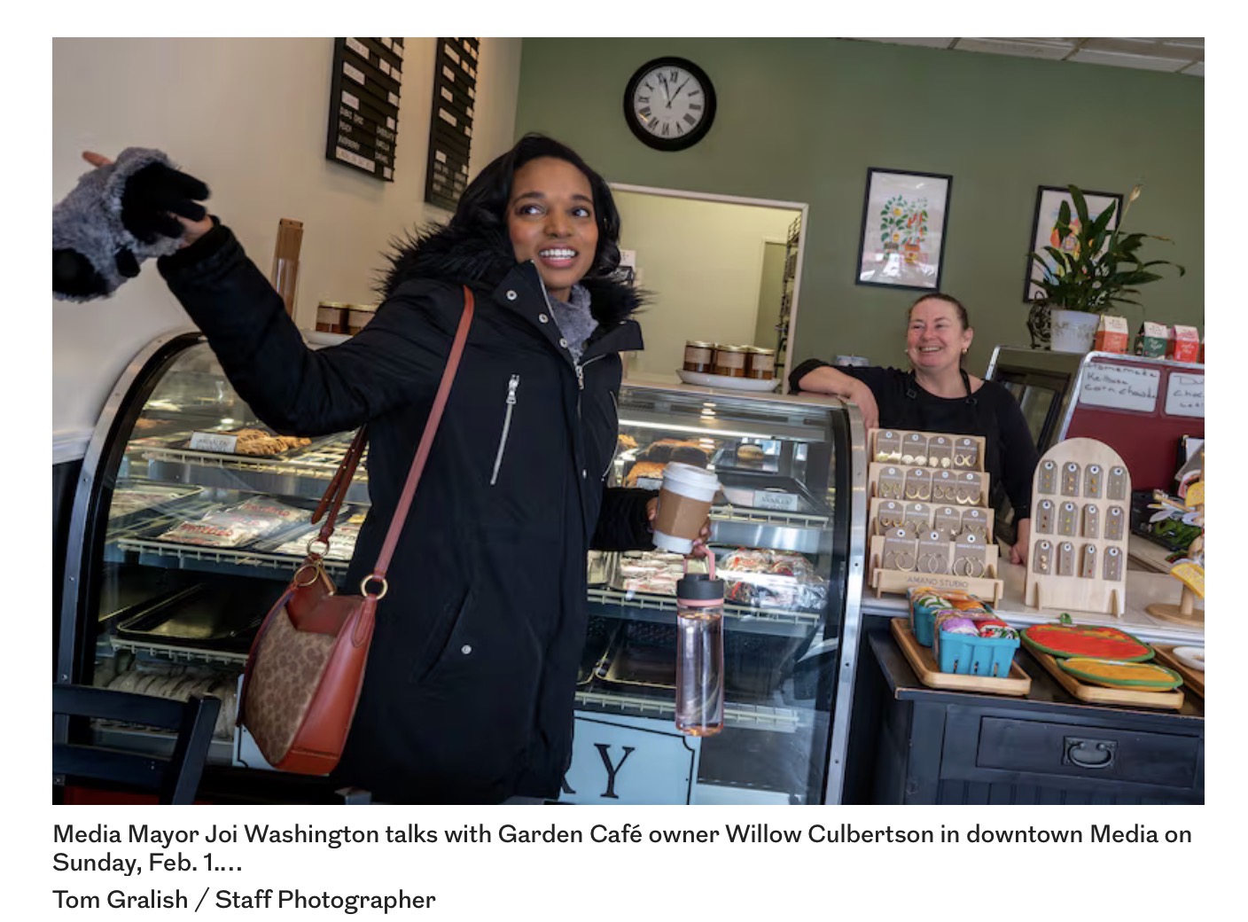 Philadelphia Inquirer: After a historic win, Joi Washington settles into life as Media’s Mayor