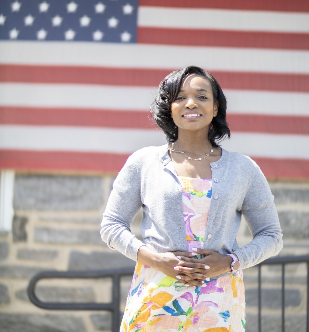 A portrait of Joi Washington, photographed by Hoi Michael Cheung